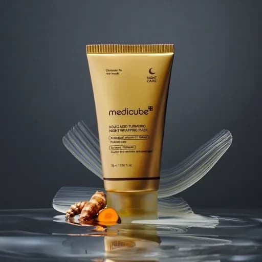 Medicube : KOJIC ACID TUMERIC NIGHT WRAPPING MASK