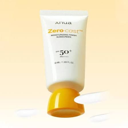 Anua zero cast sunscreen